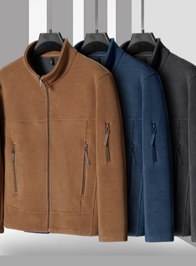 男装 西湖阁老【冰】冬装 两穿可内搭拉链立领奥粒绒外套327