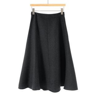 高腰轻奢亮丝小香风中长款 25春季 半身裙502 熠 539西湖阁老