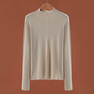 半高领打底针织衫 339 冬装 兰 022 47%再生纤维素纤维