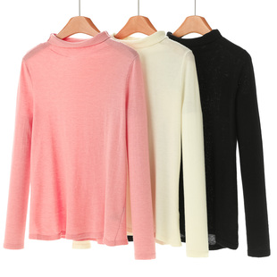 卷高领绵羊毛温柔打底针织衫 冬季 601 栖 399含兔毛