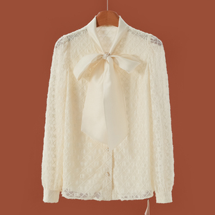 双层衬衫 599 817 系带淑女长袖 冬装 92%锦纶 栖