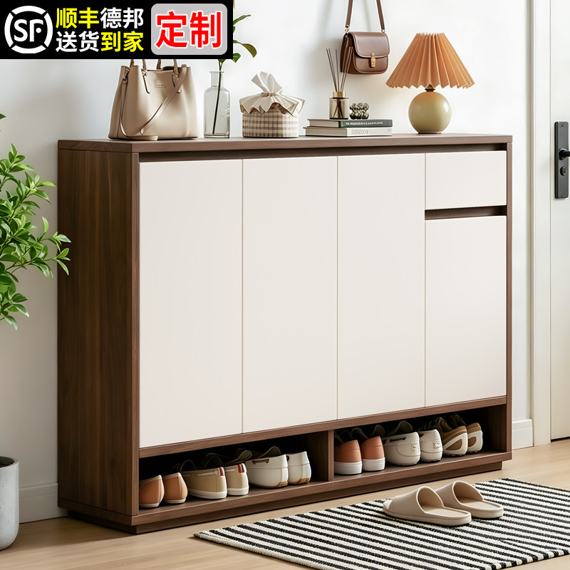 鞋柜家用门口一体靠墙楼道走廊现代简约入户玄关客厅储物收纳柜子
