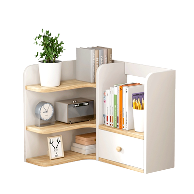 桌面书架办公桌上收纳展示置物架