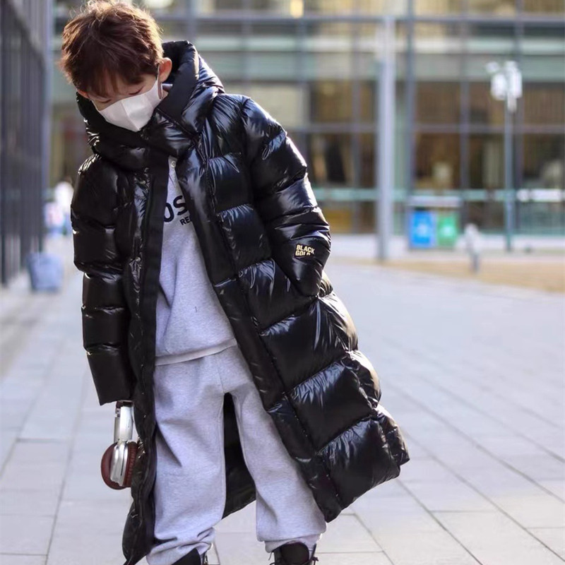 2025新款黑金儿童羽绒服过膝加厚中大童长款外套韩版白鸭绒冬装潮,童装/婴儿装/亲子装,羽绒服,淘宝优惠券,粉丝福利购,淘宝优惠卷