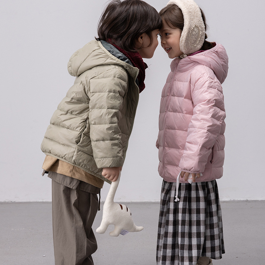 反季轻薄秋冬儿童羽绒服