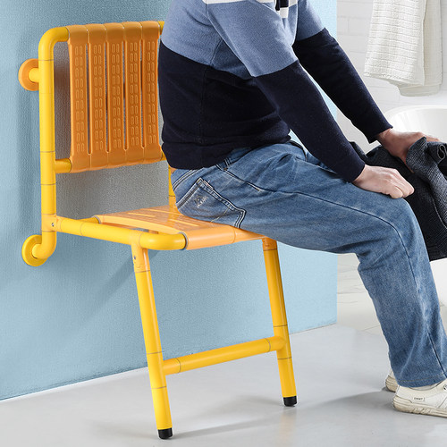 浴室洗澡凳折叠壁挂孕妇儿童老人卫生间淋浴防滑沐浴洗澡专用椅子