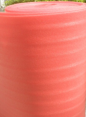 定制红色防静电珍珠棉板气泡沫棉包装膜防震EPE发泡宽1米广东包邮