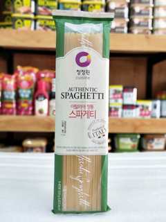 韩国清净园意大利面spaghett意大利产意面进口五人份i面条500g