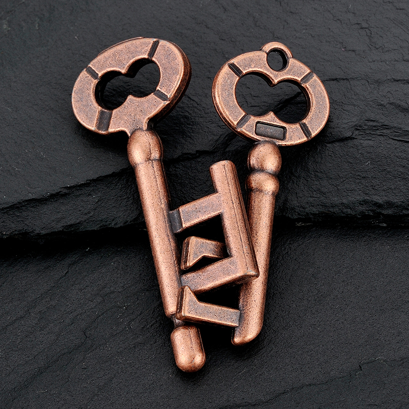 puzzle鑰匙鎖益智玩具解環解鎖