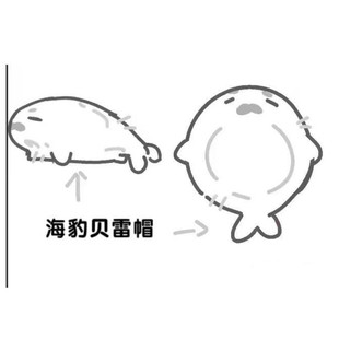 小海豹贝雷帽超萌可爱帽子手作秋冬季帽子软妹百搭帽子