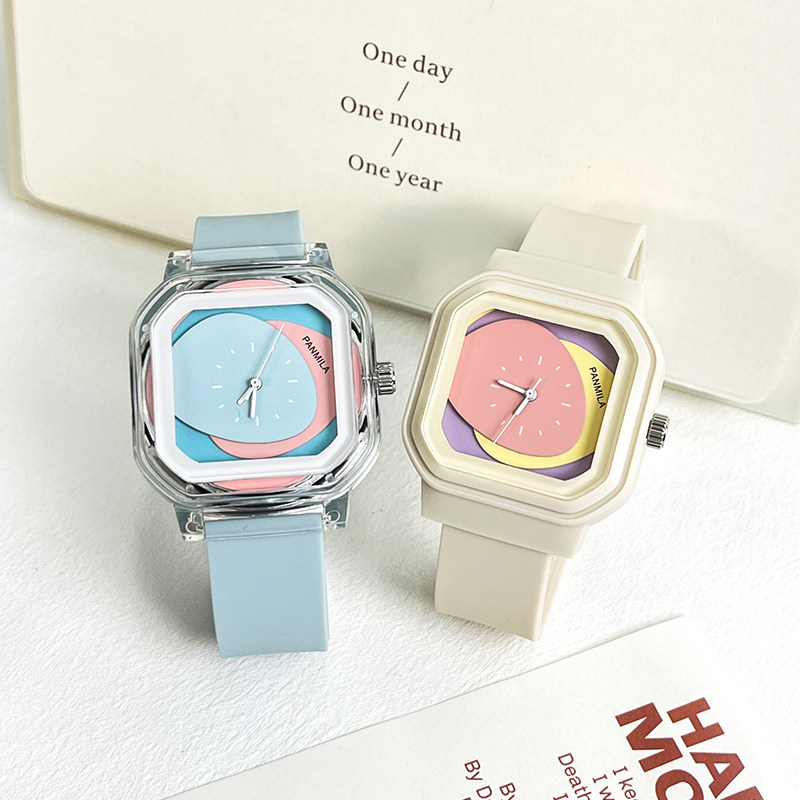 番米拉手表女款学生初高中女ins风小众高颜值2025新款小众简约