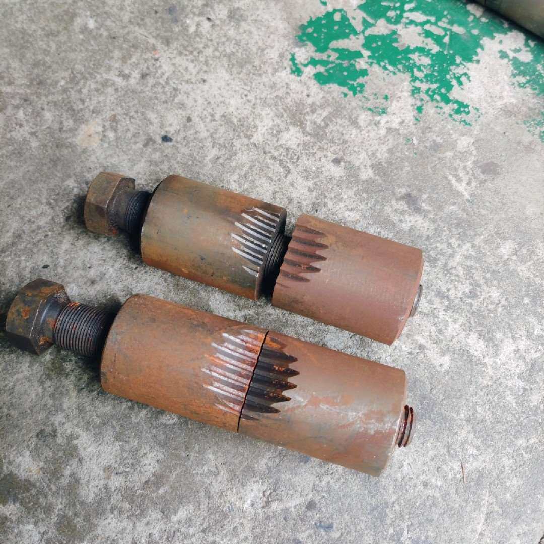 冲床配件锁套浙锻35吨40t锁紧套外径40总长110距齿牙距6倒顺螺丝