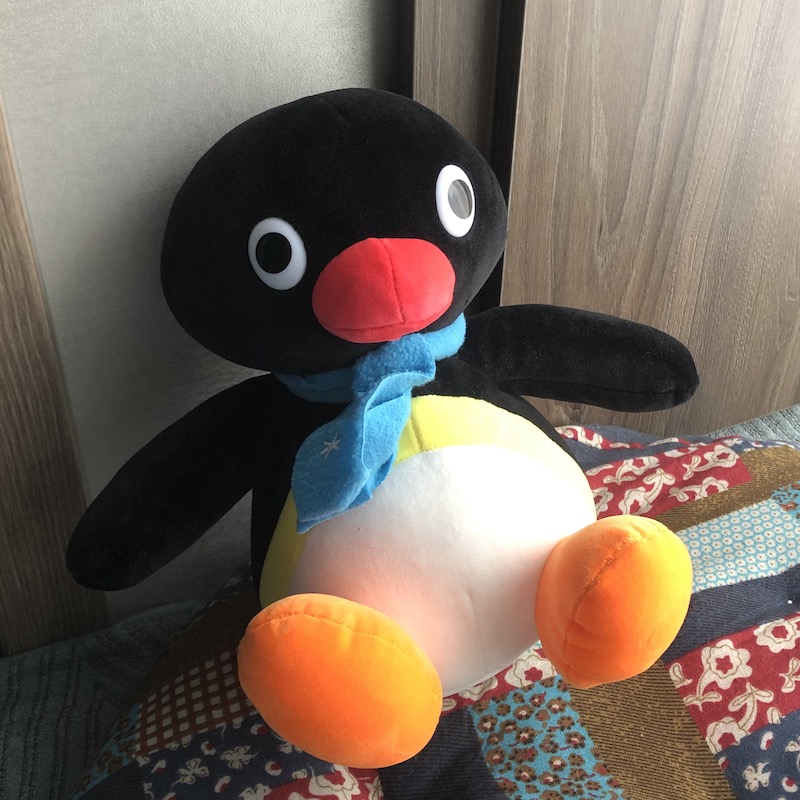 韩国企鹅家族pingu卡通公仔玩偶羽绒棉毛绒玩具网红道具毛绒礼物