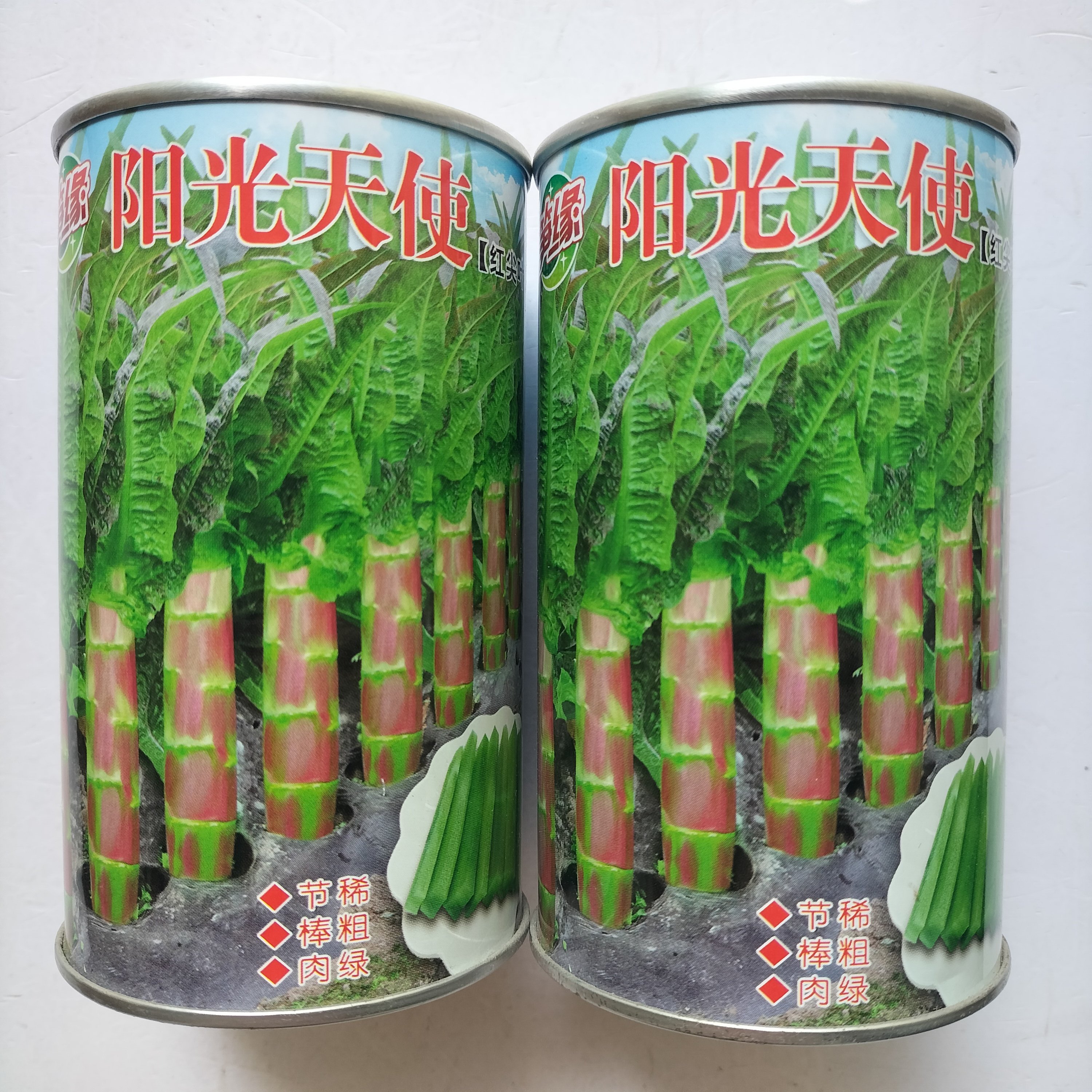笋缘耐寒红莴笋种子棒粗清香脆嫩尖叶红皮越冬莴苣种子秋冬蔬菜籽