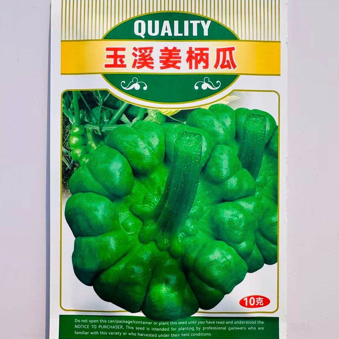 玉溪姜柄瓜种子高产中早熟云南姜饼瓜种籽绿菜瓜农家春秋播蔬菜孑