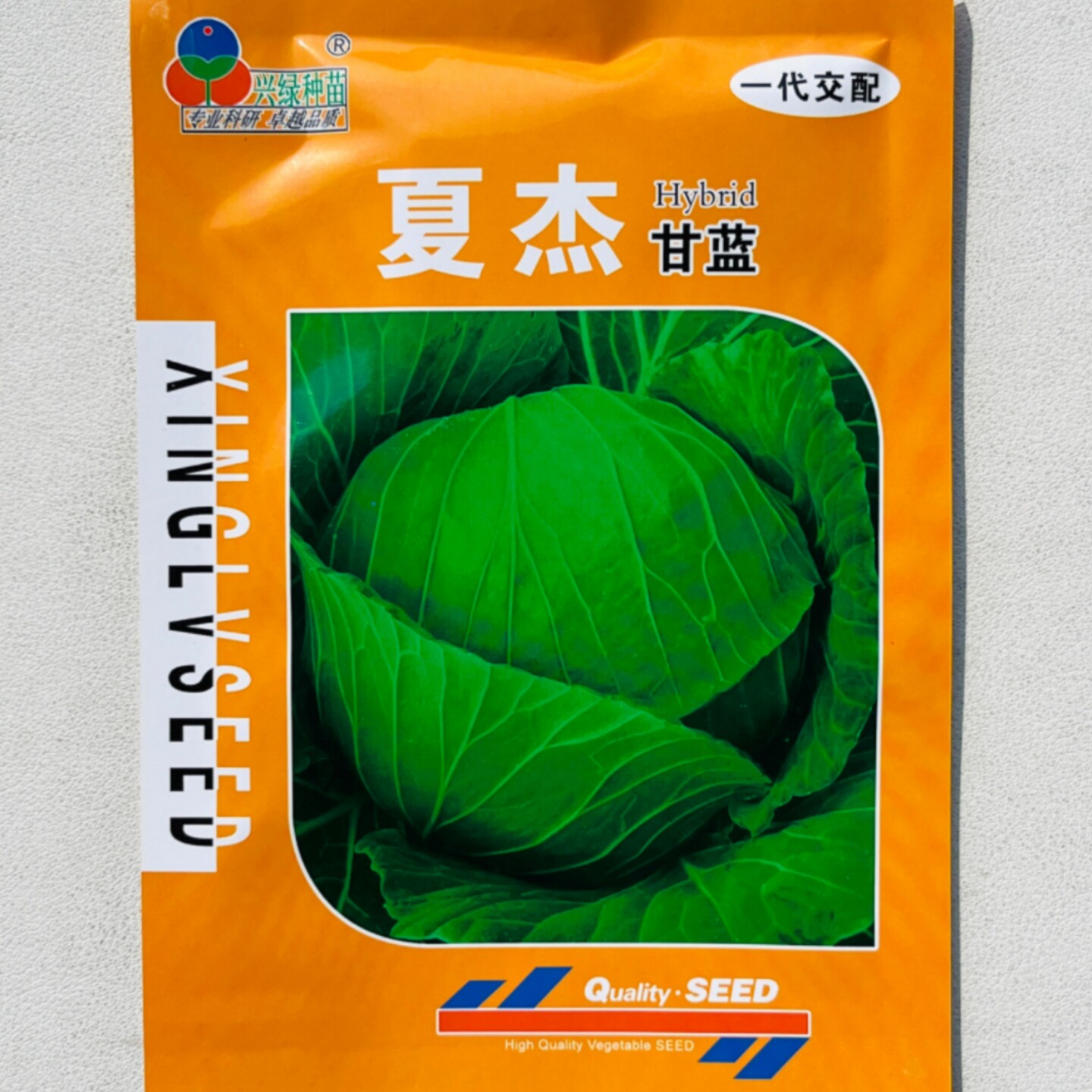 夏杰甘蓝种子抗病高产早熟耐热包菜卷心菜种籽春夏秋季播蔬菜种孑