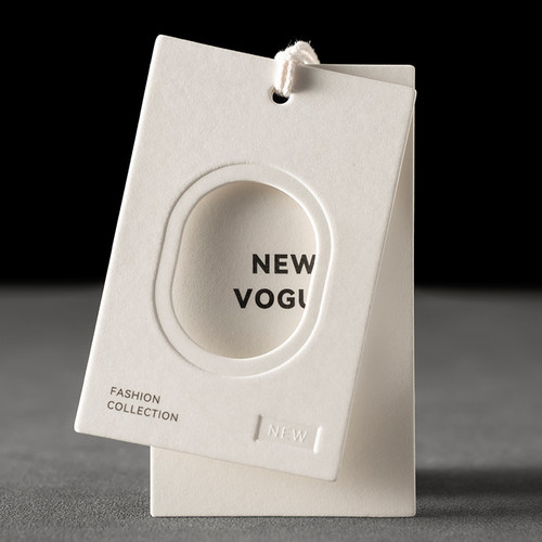 衣服店服装吊牌logo定制设计制作