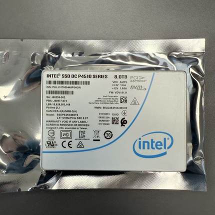 Intel/英特尔 P4510 8T