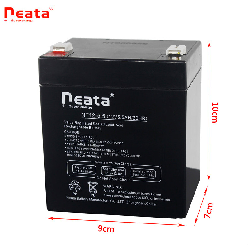 NEATA NENGTE 12V4.5AH5.5 납산 배터리 스퀘어 댄스 야외 오디오 액세스 제어 NT12-4.5 배터리