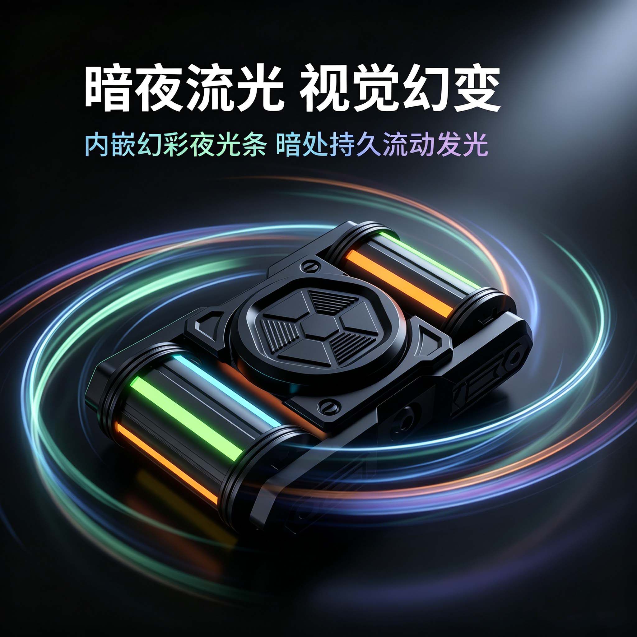 坦克101指尖陀螺DIY减压金属玩具