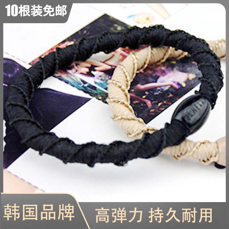 高弹力基础橡皮筋发绳