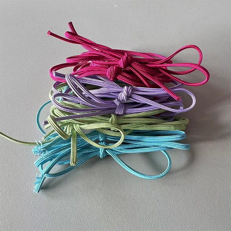 高弹力细橡皮筋发绳简约