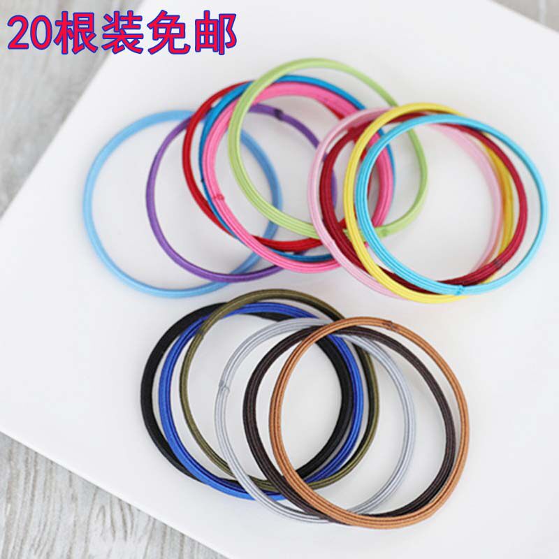 韩国KKNEKKI黑色发圈发绳