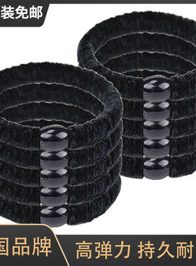 韩国KNKI加粗发绳发圈头绳发饰扎头发皮套高弹力扎网红橡皮筋