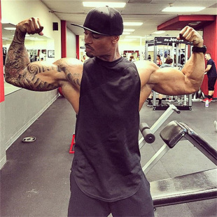 Men vest summer Man gym clothes Singlet Crossfit tanktop健身