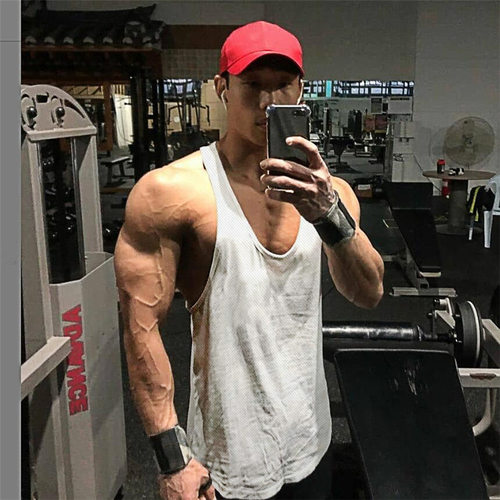 背心速干肌肉男无袖坎肩