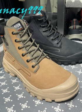 香港代购PALLADIUM帕拉丁2025年男子高帮经典运动鞋时尚休闲靴子