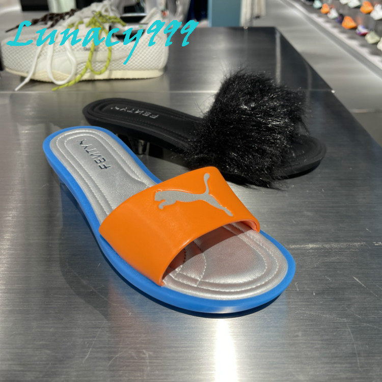 香港正品代购PUMA彪马2025年X FENTY SLIDE CHIC女子时尚休闲拖鞋
