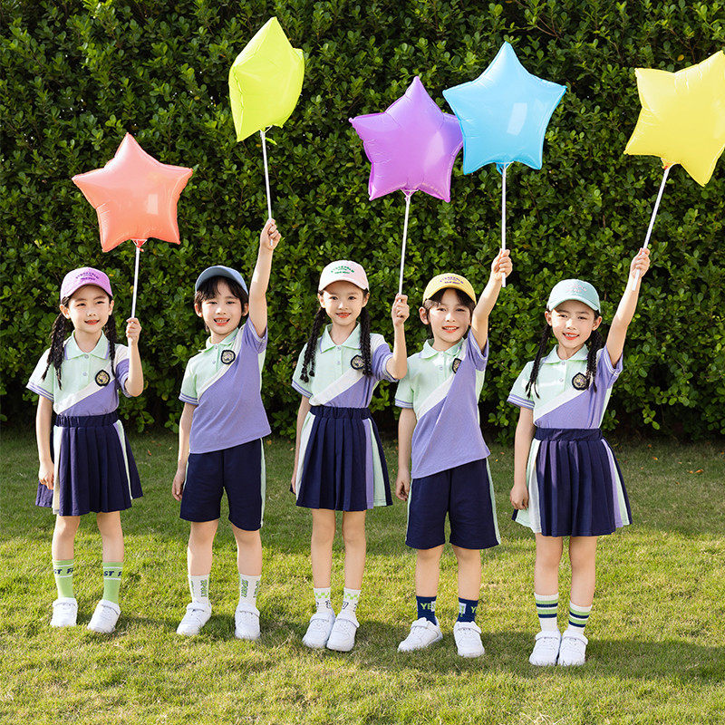 幼儿园服套装夏季短袖童班