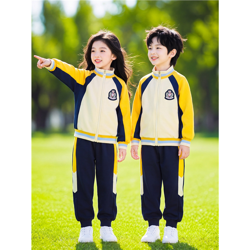 幼儿园服春秋款学院风四件