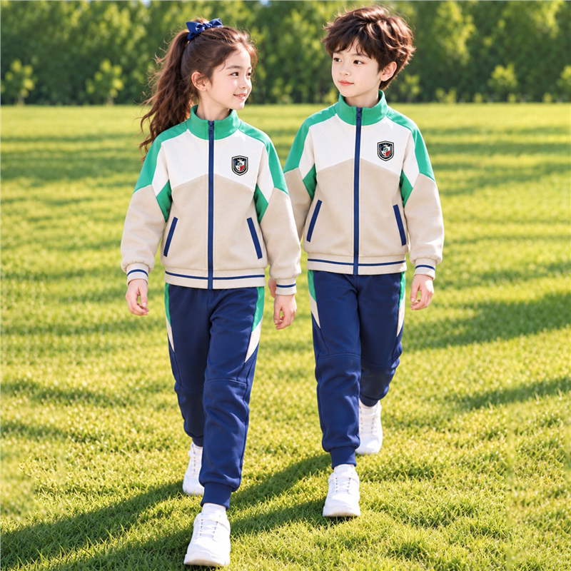 一年级儿童班服春秋款三件套校服
