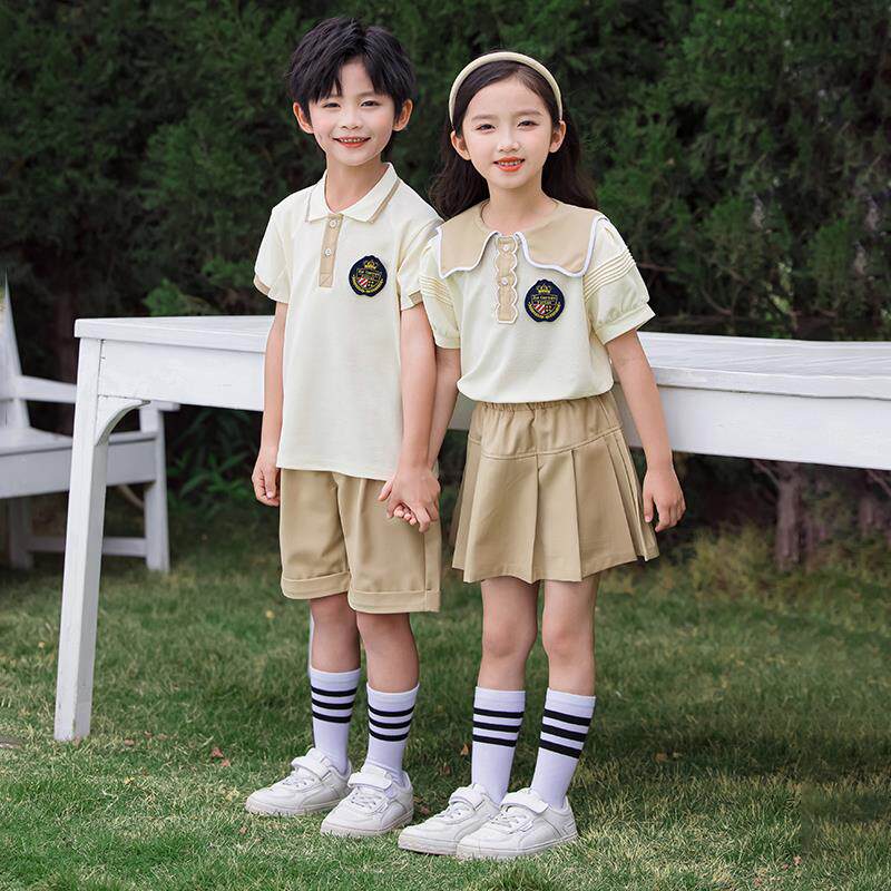 幼儿园服夏季英伦风毕业照