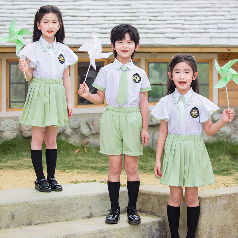 幼儿园服夏装季套小学生校