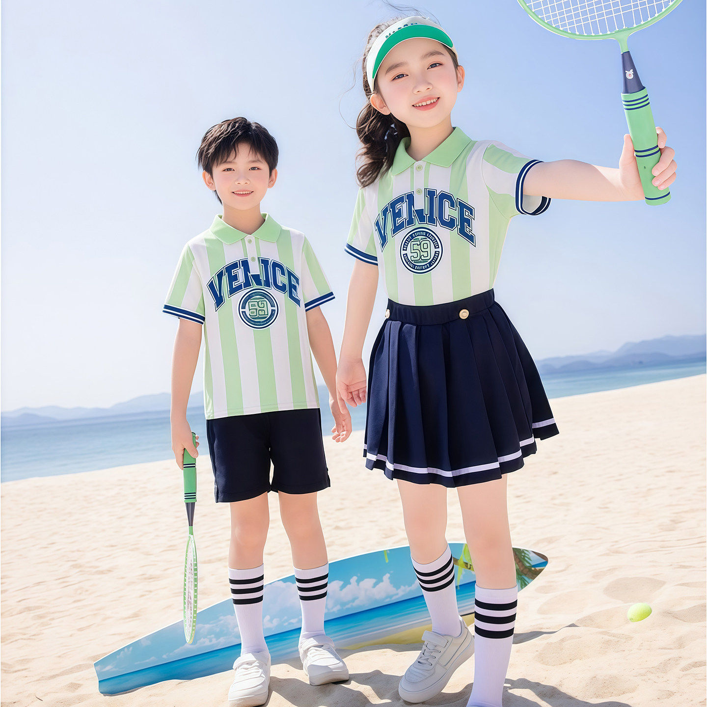 小学生班服短袖裙裤儿童校服套装夏季幼儿园园服毕业照速干运动服