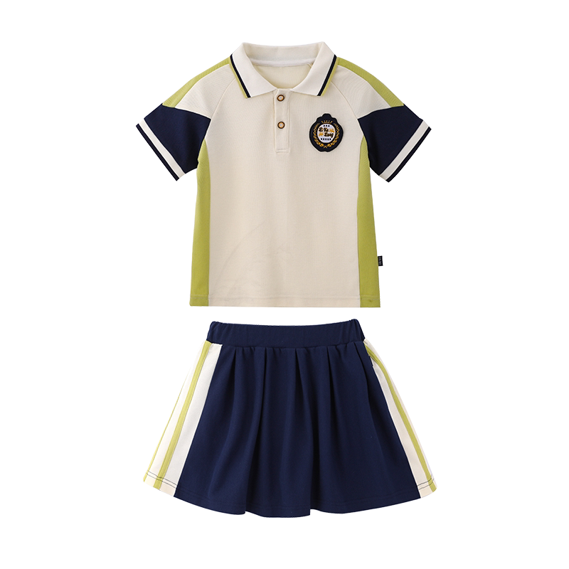 小学生班服春夏装三件套儿童校服