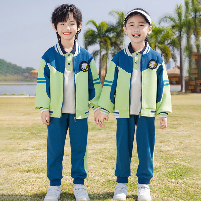 春秋夏季儿童棒球服套装学