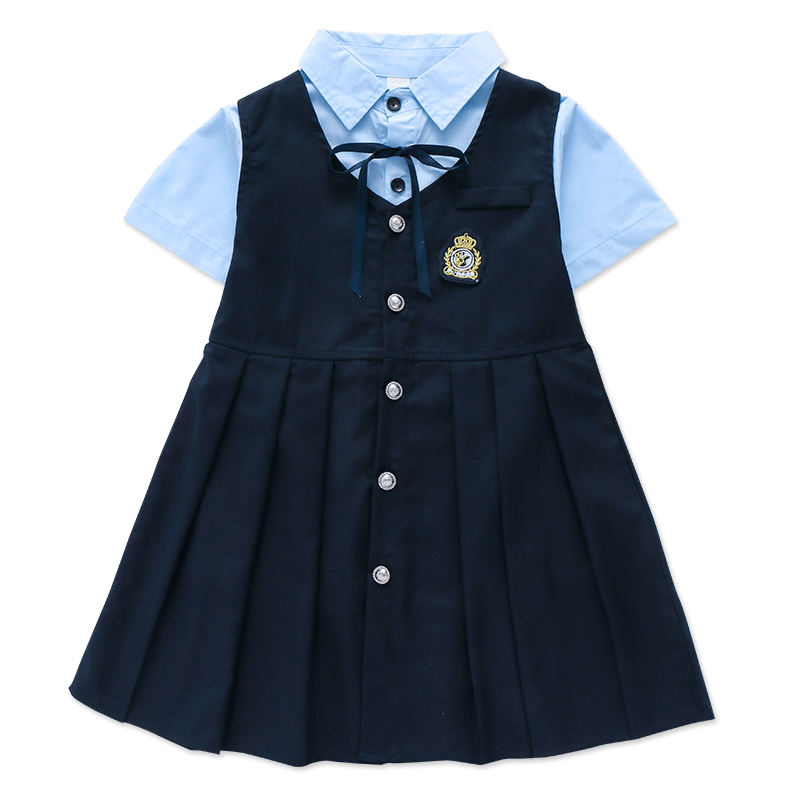 儿童校服英伦套装小学生拍照表演