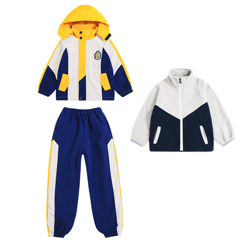 儿童班服运动服冲锋衣小学生校服
