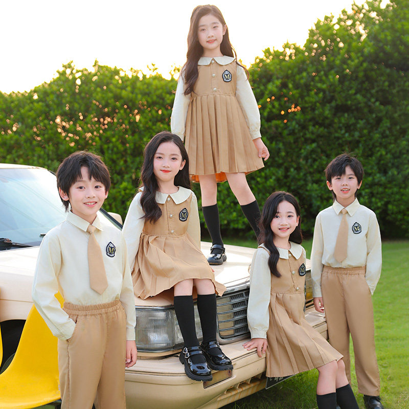 幼儿园服小学生校英伦春秋