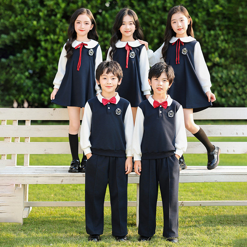 小学生校服两三件套幼儿园