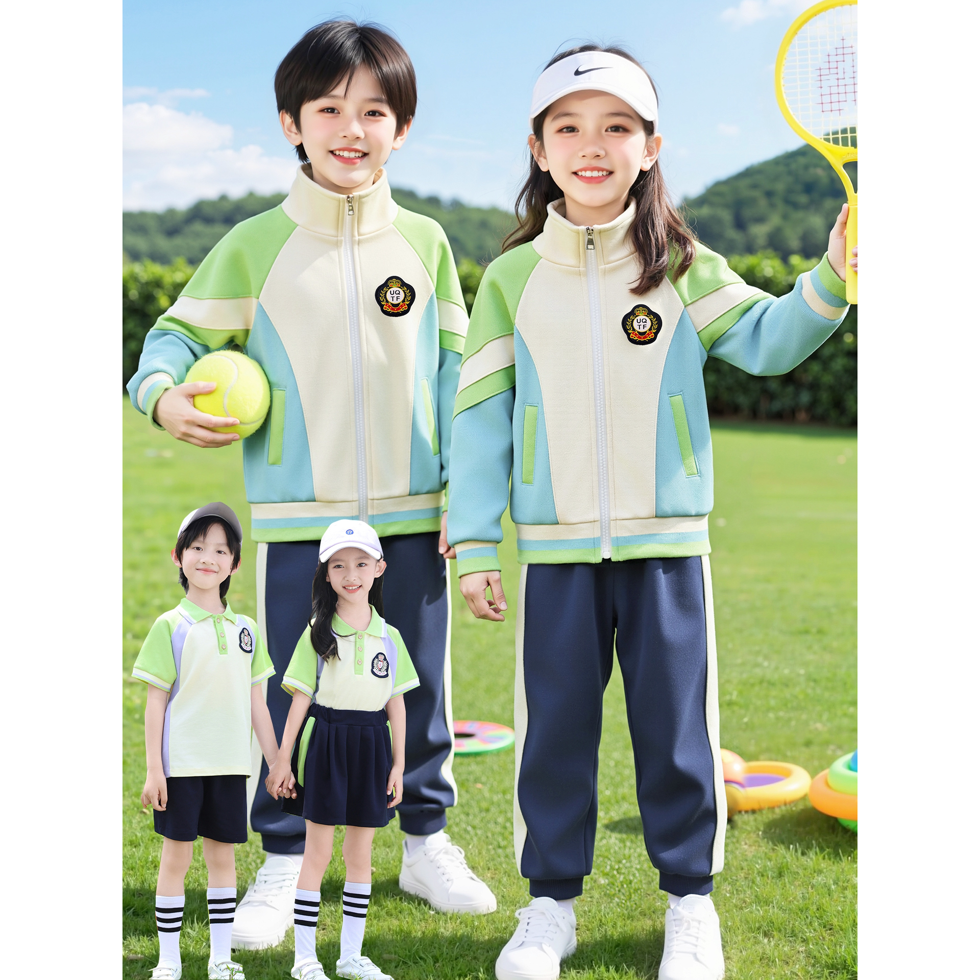 小学生班服春秋一年级运动会校服