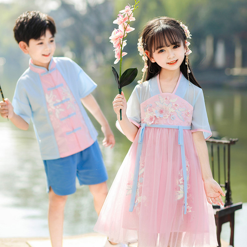 六一儿童演出服汉男女中国