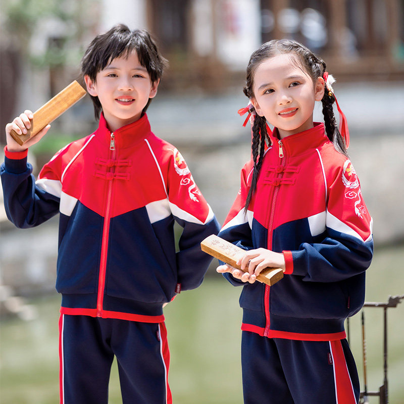幼儿园服秋装国学两件套童