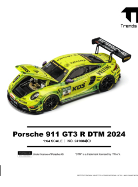Trends Hobby 保时捷911 GT3 R DTM2024 90号/91号 合金车模