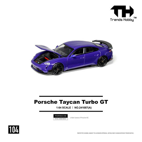 保时捷TaycanTurboGT164车模