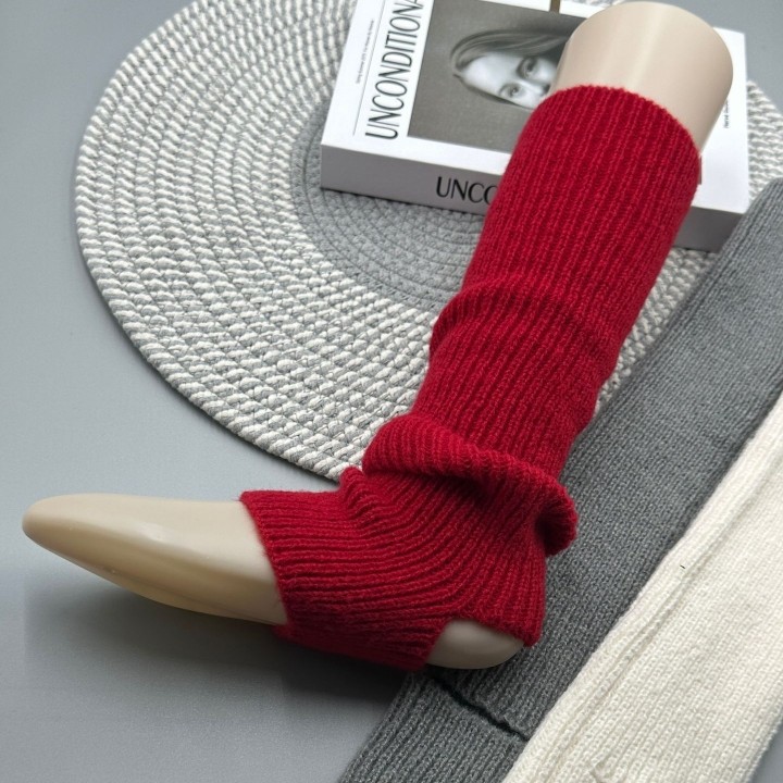 新年圣诞芭蕾风袜套ins堆堆袜腿套秋冬针织红色袜子小腿袜踩脚女,女士内衣/男士内衣/家居服,中筒袜,淘宝优惠券,粉丝福利购,淘宝优惠卷